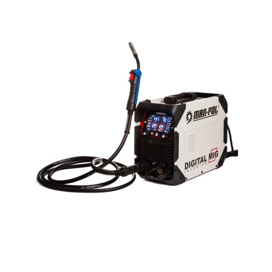 Poloautomatická invertorová svářečka MIG/MAG/MMA/LIFT TIG, 250 A, Synergy - MAR-POL Poloautomatická invertorová svářečka MIG/MAG/MMA/LIFT TIG, 250 A, Synergy - MAR-POL