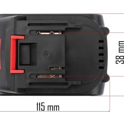 Baterie akumulátorová 21 V / 2000 mAh - RED TECHNIC Baterie akumulátorová 21 V / 2000 mAh - RED TECHNIC