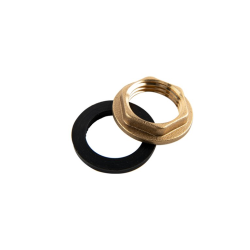 Matice mosazná 1/2" s těsněním BACK NUT