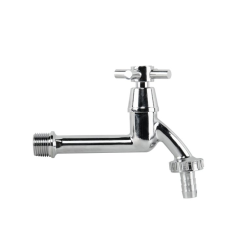 Kohoutek zahradní LONG, vstup 1/2", výstup 3/4", hadičník 1/2" - BRADAS