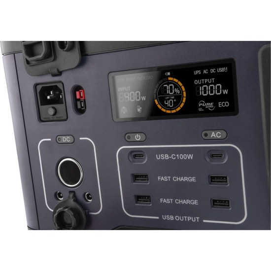 Stanice nabíjecí, 1200 W, 921 Wh - HERON Stanice nabíjecí, 1200 W, 921 Wh - HERON