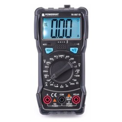 Digitální LCD multimetr, 600 V, 10 A - POWERMAT