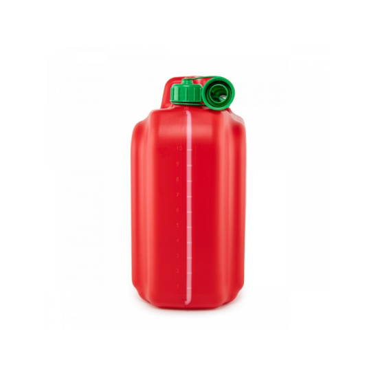 Plastový kanystr na palivo, 10 l, s nálevkou - BRADAS Plastový kanystr na palivo, 10 l, s nálevkou - BRADAS