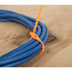 Elastické stahovací pásky 2,9×180 mm, 50 ks, mix barev - BRADAS Elastické stahovací pásky 2,9×180 mm, 50 ks, mix barev - BRADAS