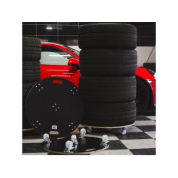 Přepravní plošinový vozík 200 kg, kulatý - MAR-POL Přepravní plošinový vozík 200 kg, kulatý - MAR-POL