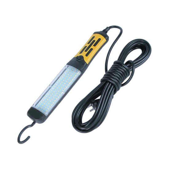LED pracovní svítilna 230 V, 15 W, s magnetem a háčkem
