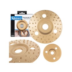 Brusný kotouč s tvrdokovem, na kopyta a paznehty, 125 mm, středně zrnitý - GEKO