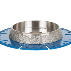 Diamantový kotouč pro řezání a srážení hran PVC trubek, 125 mm - GEKO