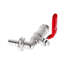 Ventil zahradní, vstup 1/2", výstup 3/4" + hadičník 1/2" - GEKO