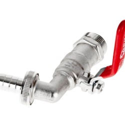 Ventil zahradní, vstup 3/4", výstup 1" + hadičník 3/4" - GEKO Ventil zahradní, vstup 3/4", výstup 1" + hadičník 3/4" - GEKO