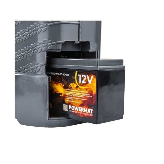 Aku zádový postřikovač 16 l, 12 V, 12 Ah - POWERMAT
