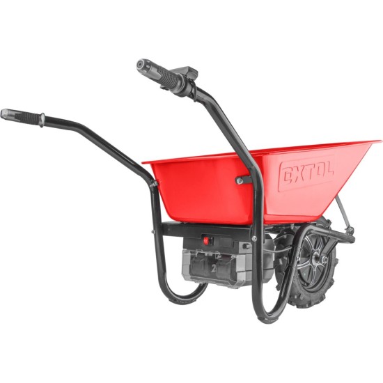 Kolečko aku SHARE20V, 150 kg, 80 l, bez baterie a nabíječky - EXTOL PREMIUM Kolečko aku SHARE20V, 150 kg, 80 l, bez baterie a nabíječky - EXTOL PREMIUM