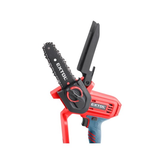 Pila řetězová aku jednoruční SHARE20V, 12 cm, 20 V Li-ion, 2 Ah - EXTOL PREMIUM Pila řetězová aku jednoruční SHARE20V, 12 cm, 20 V Li-ion, 2 Ah - EXTOL PREMIUM