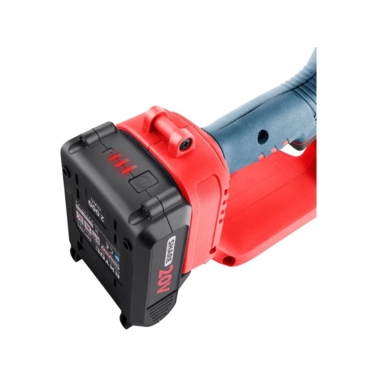 Pila řetězová aku jednoruční SHARE20V, 12 cm, 20 V Li-ion, 2 Ah - EXTOL PREMIUM