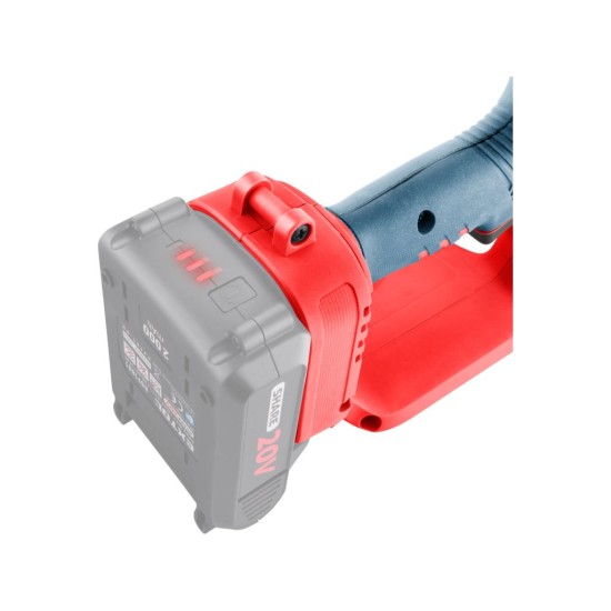 Pila řetězová aku jednoruční SHARE20V, 12 cm, bez baterie a nabíječky - EXTOL PREMIUM