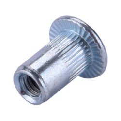 Nýtovací matice ocelové, sada 50 ks, M3x8 mm - FORTUM