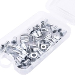 Nýtovací matice ocelové, sada 50 ks, M4x10 mm - FORTUM