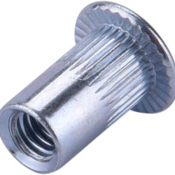 Nýtovací matice ocelové, sada 50 ks, M4x10 mm - FORTUM