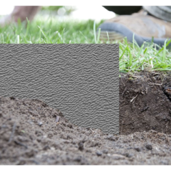 Obruba záhonů 6 m × 15 cm, šedá - BORDER Obruba záhonů 6 m × 15 cm, šedá - BORDER