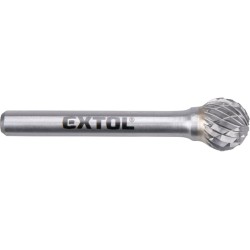 Fréza karbidová, kulová, ø 12 mm, stopka 6 mm - EXTOL INDUSTRIAL Fréza karbidová, kulová, ø 12 mm, stopka 6 mm - EXTOL INDUSTRIAL