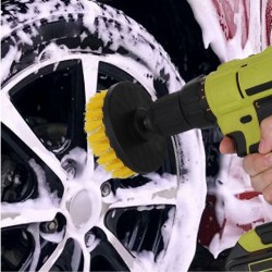 Sada čistících kartáčů na vrtačku 4 ks, stopka 1/4" x 25 mm - EXTOL CRAFT