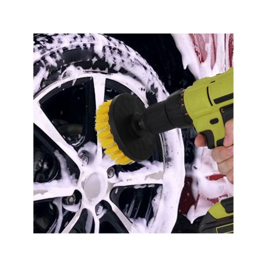 Sada čistících kartáčů na vrtačku 4 ks, stopka 1/4" x 25 mm - EXTOL CRAFT Sada čistících kartáčů na vrtačku 4 ks, stopka 1/4" x 25 mm - EXTOL CRAFT