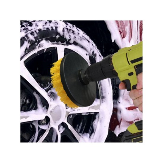 Sada čistících kartáčů na vrtačku 4 ks, stopka 1/4" x 25 mm - EXTOL CRAFT Sada čistících kartáčů na vrtačku 4 ks, stopka 1/4" x 25 mm - EXTOL CRAFT