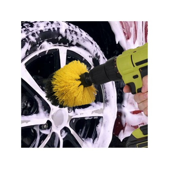 Sada čistících kartáčů na vrtačku 4 ks, stopka 1/4" x 25 mm - EXTOL CRAFT Sada čistících kartáčů na vrtačku 4 ks, stopka 1/4" x 25 mm - EXTOL CRAFT