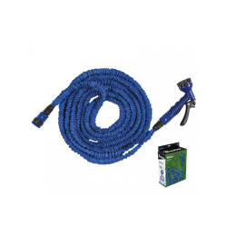 Flexibilní, smršťovací zahradní hadice TRICK HOSE, 5–15 m, s postřikovačem - BRADAS