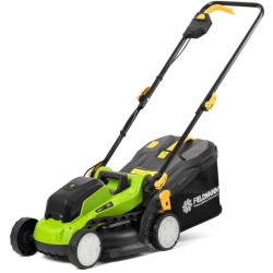 Aku sekačka 2x20 V, 2 Ah, Li-Ion, 33 cm - FIELDMANN