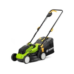 Aku sekačka 2x20 V, 2 Ah, Li-Ion, 33 cm - FIELDMANN