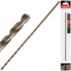 Vrták do kovu, extra dlouhý, 5,0×245 mm, HSS, DIN1869 - TVARDY Vrták do kovu, extra dlouhý, 5,0×245 mm, HSS, DIN1869 - TVARDY