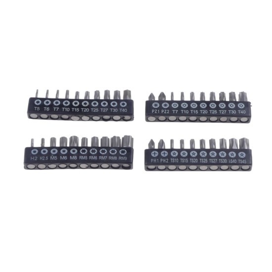 Gola sada 1/4”, 3/8”, 1/2”, šestihranné hlavice, 192 ks - BGS