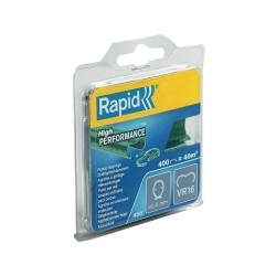 Spony pro vázací kleště VR16, zelený plast, 400 ks - RAPID
