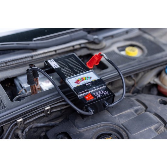 Zátěžový analogový tester akumulátorů, 6/12 V - GEKO