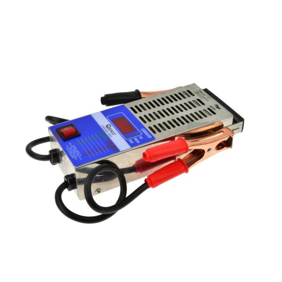 Zátěžový tester akumulátorů, 12 V, LCD displej - GEKO