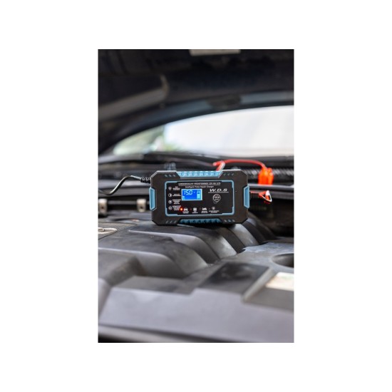 Automatická nabíječka baterií 12 V, 6 A - KRAFT&DELE