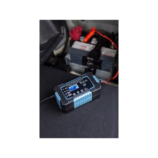 Automatická nabíječka baterií 12 V, 6 A - KRAFT&DELE