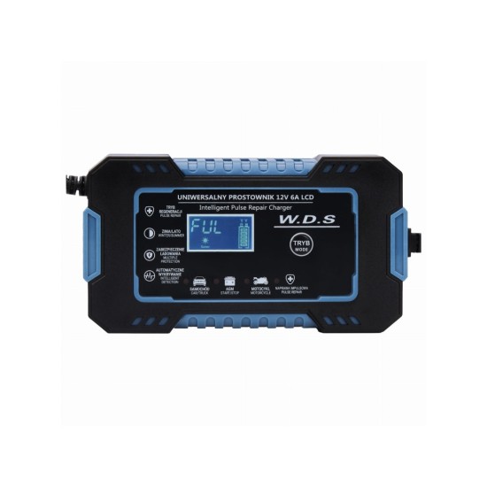 Automatická nabíječka baterií 12 V, 6 A - KRAFT&DELE Automatická nabíječka baterií 12 V, 6 A - KRAFT&DELE