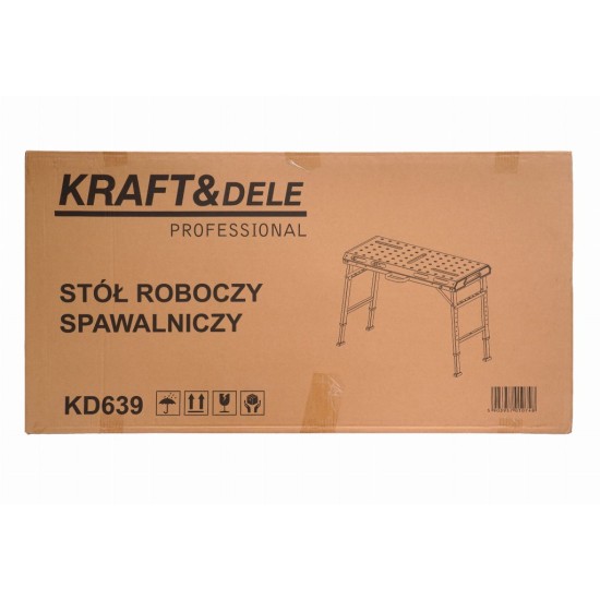 Stůl svářečský, pracovní, skládací - KRAFT&DELE