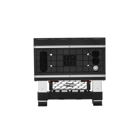 Skládací pracovní stůl 82×81,5×62,5 cm, s upínáním - KRAFT&DELE