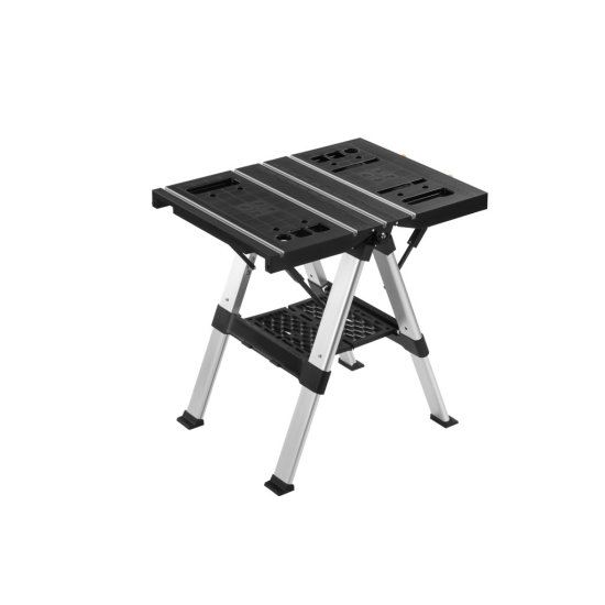 Skládací pracovní stůl 82×81,5×62,5 cm, s upínáním - KRAFT&DELE