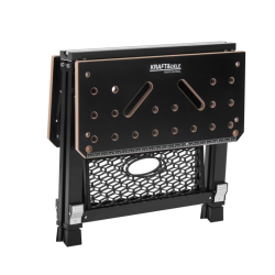 Skládací pracovní stůl 70x65x92 cm, s upínáním, MDF deska - KRAFT&DELE