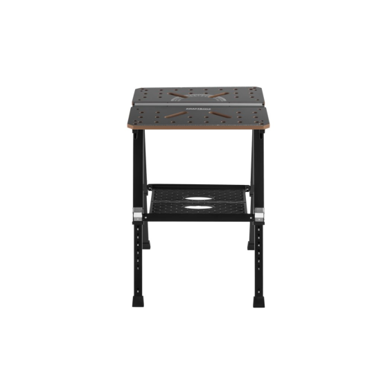 Skládací pracovní stůl 70x65x92 cm, s upínáním, MDF deska - KRAFT&DELE