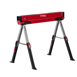 Skládací podpěra/koza s protiskluzem, nastavitelná výška 61,5–79 cm - KRAFT&DELE Skládací podpěra/koza s protiskluzem, nastavitelná výška 61,5–79 cm - KRAFT&DELE