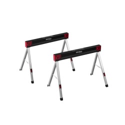 Skládací podpěra/koza s protiskluzem, pevná výška, sada 2 ks - KRAFT&DELE