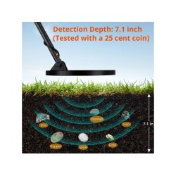 Detektor kovů KD11255 - KRAFT&DELE