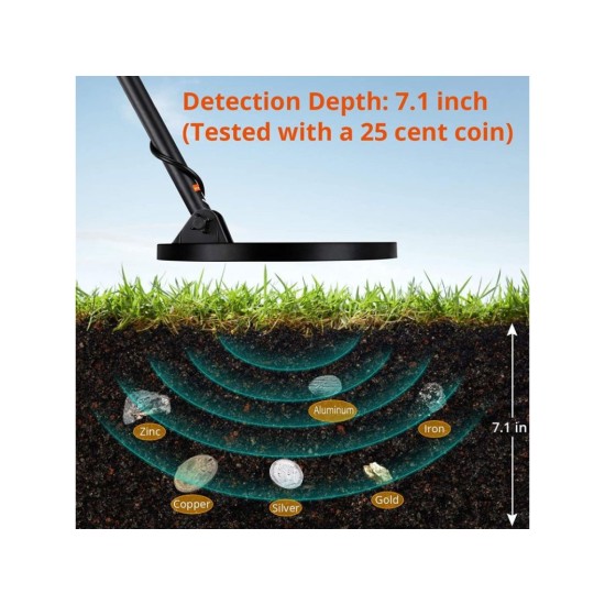 Detektor kovů KD11255 - KRAFT&DELE