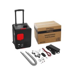 Mobilní naftové nezávislé topení 9 kW, 12 V / 230 V - KRAFT&DELE Mobilní naftové nezávislé topení 9 kW, 12 V / 230 V - KRAFT&DELE