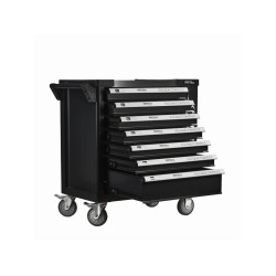 Dílenská pojízdná skříňka na nářadí, 7 zásuvek - KRAFT&DELE